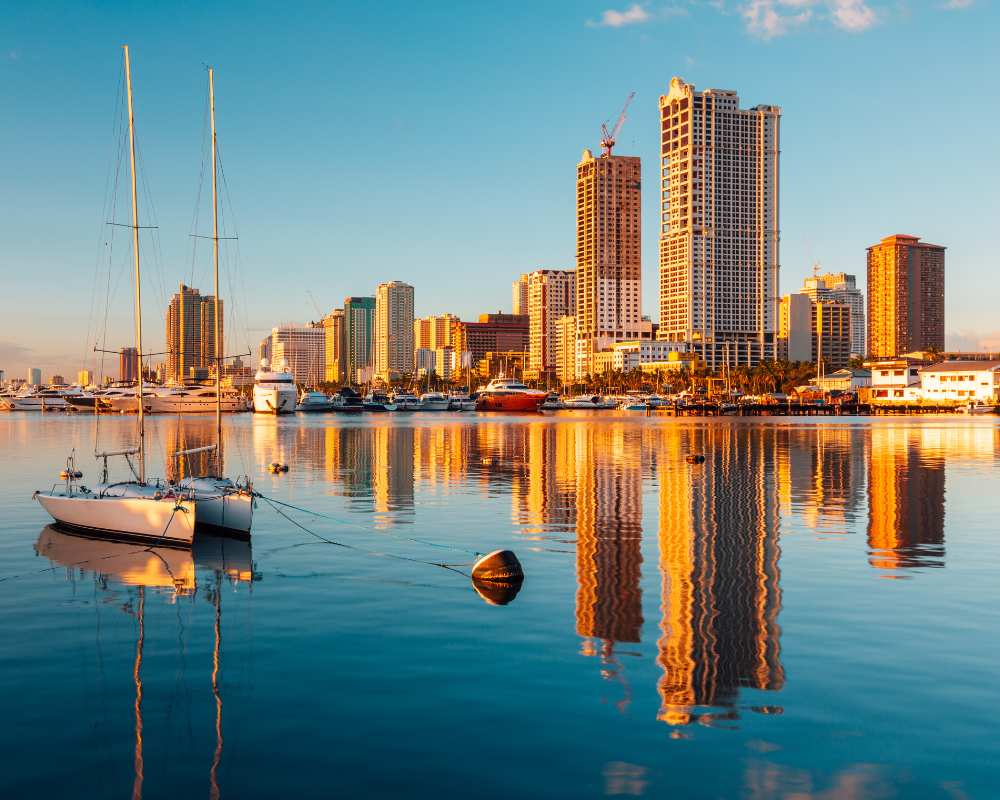 A picture of Manila city